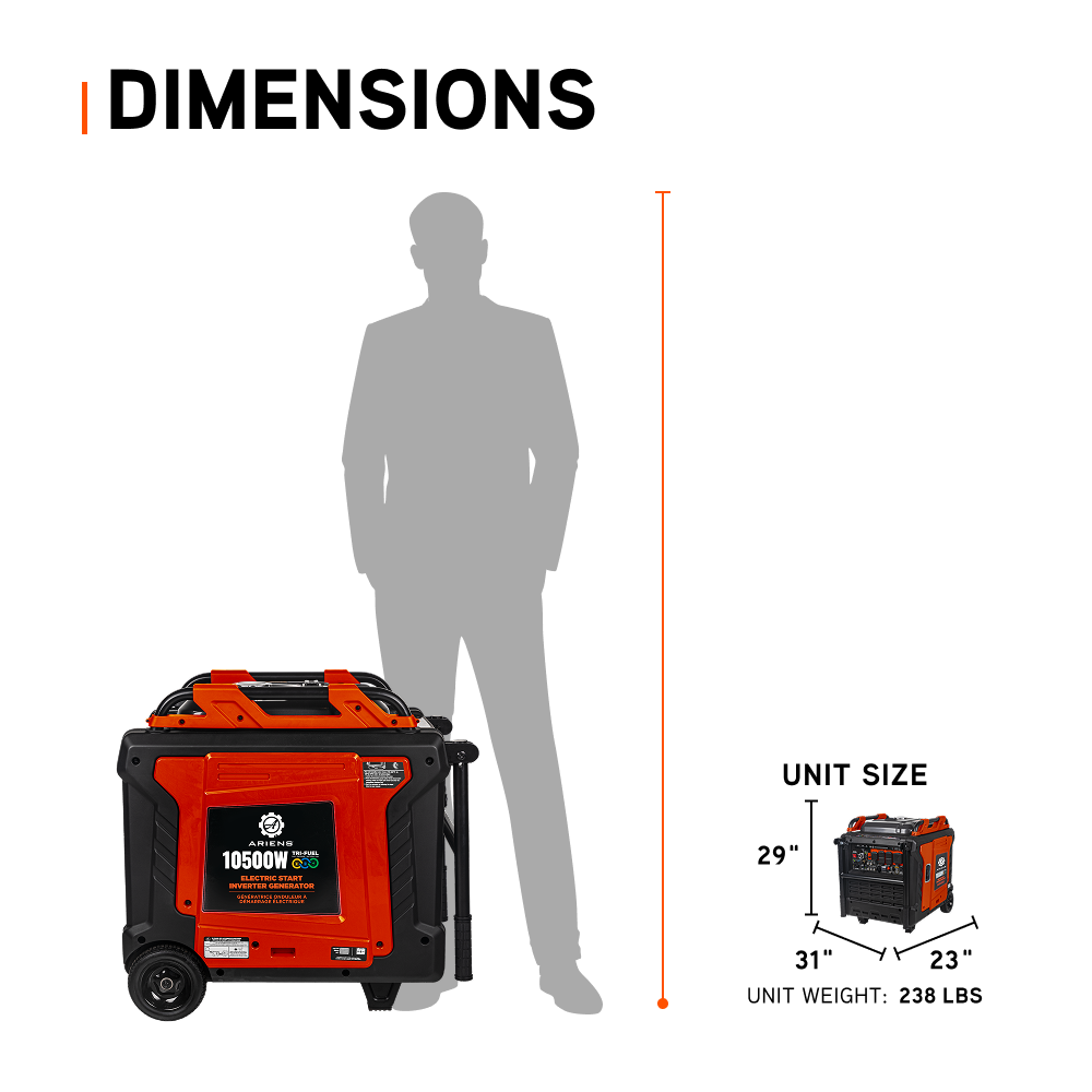 Ariens 10,500 Watt Inverter - A10500iT